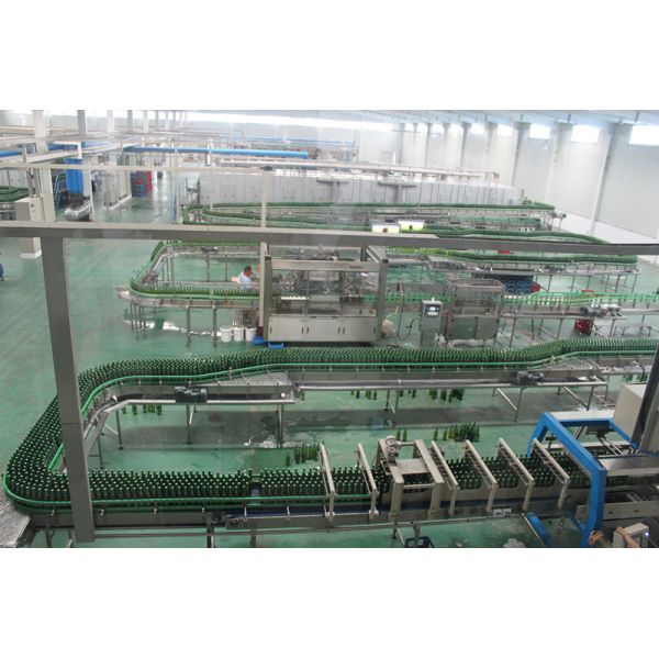 Electric Brewery Production Line Automatic Bottle Rinsing Filling And Capping Machine