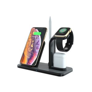 Quality 3in1 Fast Charging Wireless Charger With LED Light Indicator for sale
