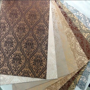 Quality Interior design Jacquard blackout fabric for roller blinds for sale