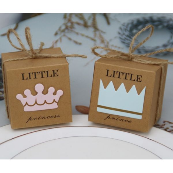 Emp Rope Kraft Paper Packaging Food Container Paper Box 7.5g