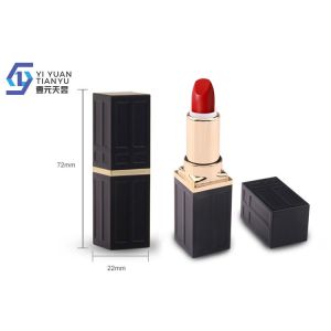 Quality Tasteless 3g Square ABS Plastic Empty Lipstick Tube for sale