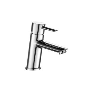 Quality Contemporary Single Chrome Finish Stylish Basin Mixer Taps T8822W for sale