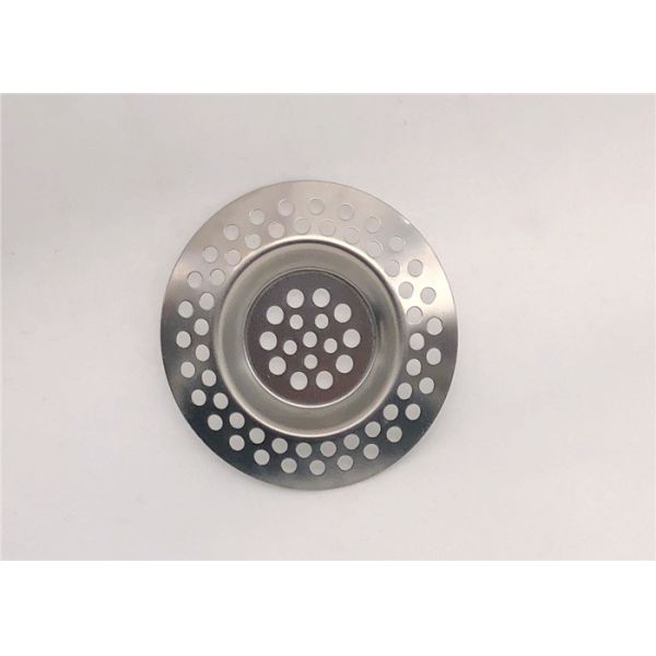 Multihole Stainless Steel Sink Strainer High Grade Anti - Clogging