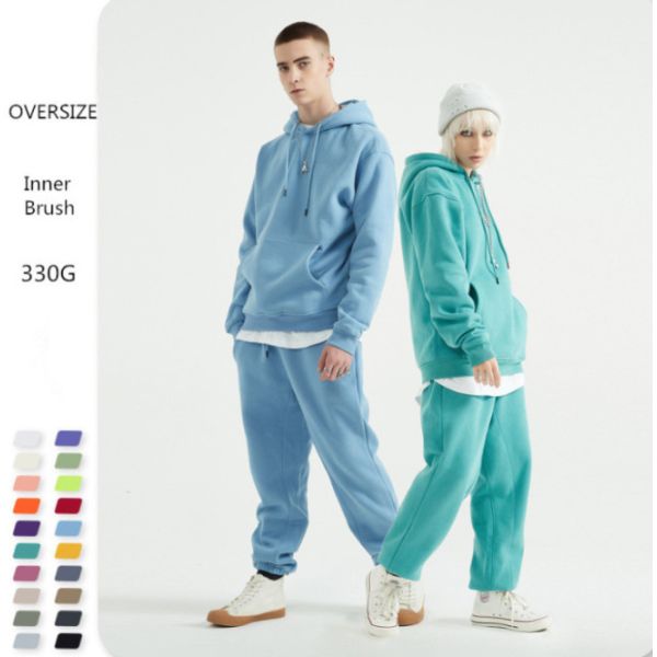 Sustainable 100 Cotton Plain Oversized Hoodies Womens Anti Bacterial