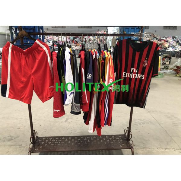 Fashionable Used Summer Clothes Polyester Material American Style Jersey