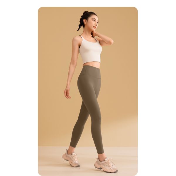 NEW SOLID COLOR SPLICING YOGA CLOTHING QUICK DRY SHOCK-PROOF GATHERING NON-TRACE BEAUTY BACK SPORTS FITNESS CLOTHING VES