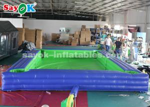 China Inflatable Garden Games Large Inflatable Sports Games Children Playing Billiards Inflatable Billiards Ball Field on sale