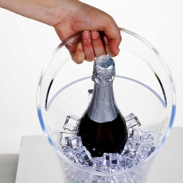Reusable Plastic Champagne Ice Bucket 101oz Limited Edition Moet Chandon Cooler