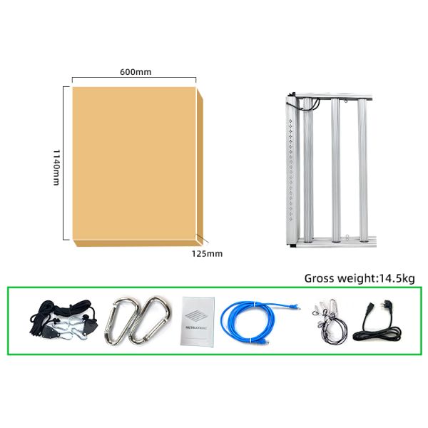 Full Spectrum 640W LED Grow Lights Wholesale Custom Commercial Foldable Lm281b Plant Lamp Bar for Indoor Plants