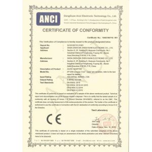 Shenzhen Keysun Technology Limited Certifications