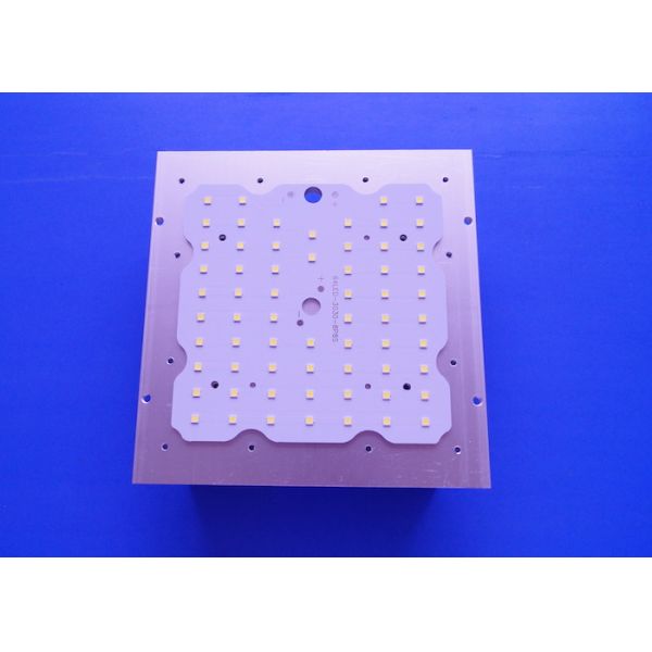 Square Shape SMD3030 LED Street Lighting Kits 50w 150lm/W Silicone Gasket