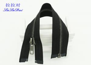 Quality Y Type Teeth High - End Metal Jacket Zippers 32 Inch Open Ended Zips 8 # Customized for sale