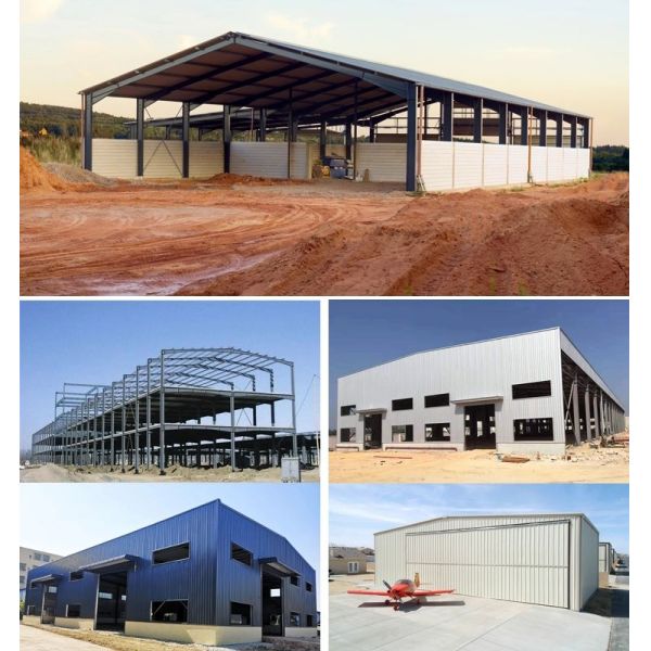Prefabricated Building H Section Steel Structure Workshop