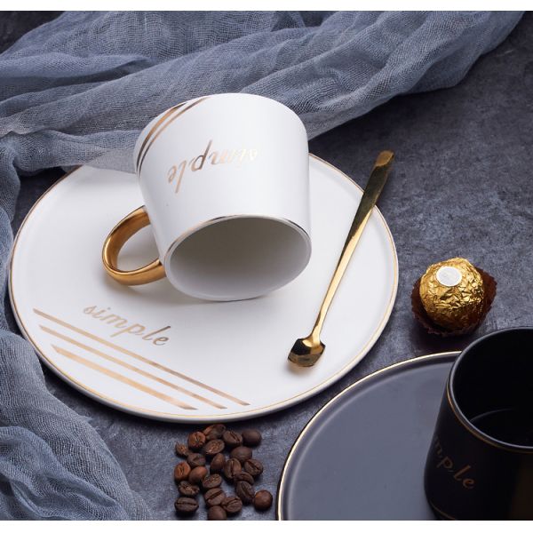 OEM Savall Porcelain Coffee Cups And Saucers Porcelain Teacup