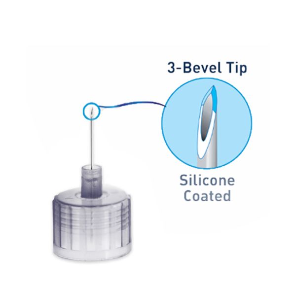 Diabetic Insulin Injection Pen Needles 31G 6mm 100 Pieces
