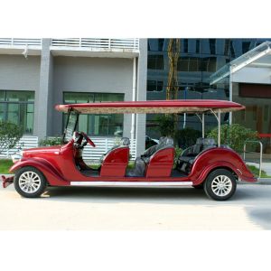 Buy cheap Hotel Shuttle Classic Golf Cars , Street Legal Electric Vehicles 48V Battery from wholesalers