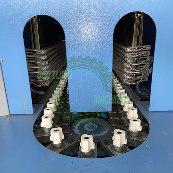2000-2400BPH Semi Auto 4 Cavity 0-1.5L Bottle Blow Molding Machine