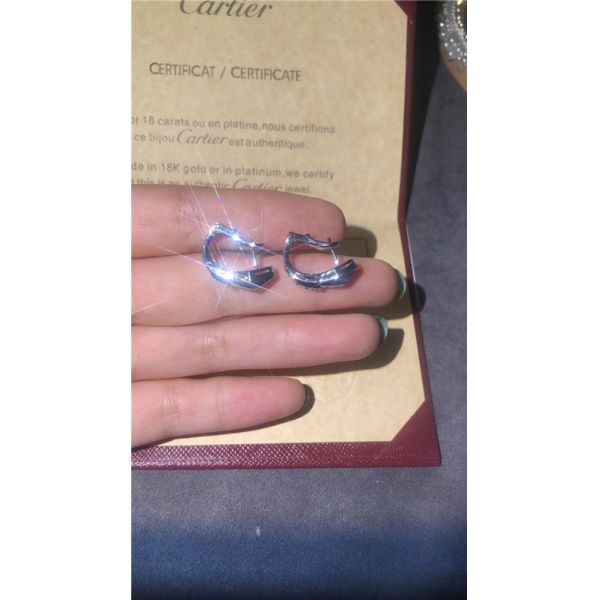 Luxury jewe factory serpenti series earring 18k white gold yellow gold rose gold diamond Earring B Snake Earrings