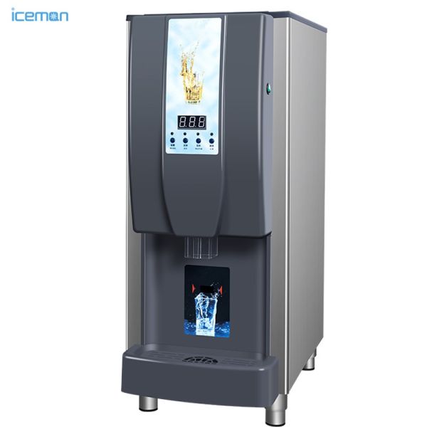 2023 New Ice Water Dispenser Crystal Ice Maker Machine Granular Nugget Ice Machine for bar Hospitality bar Cocktail
