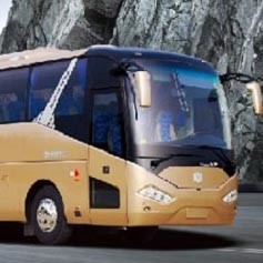 China Zhongtong 12m Long Distance Luxury Coach Bus 100km/H LCK6125HQ5A1 on sale