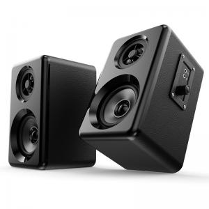 China High End 4Ohms Bluetooth Bookshelf Speakers 2.0 Speaker For Pc 60Hz-20KHz on sale