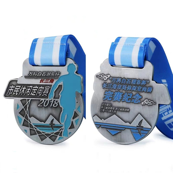 3D Marathon Finisher Enamel Custom Running Medals