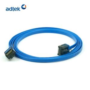 China Stranded RJ45 Cat6 Flat Ethernet Cable Patch Cord UTP / FTP Optional on sale