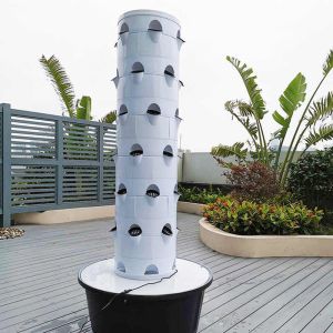 Hydroponic Growing System Garden Farm Greenhouse Vertical Tower Planter
