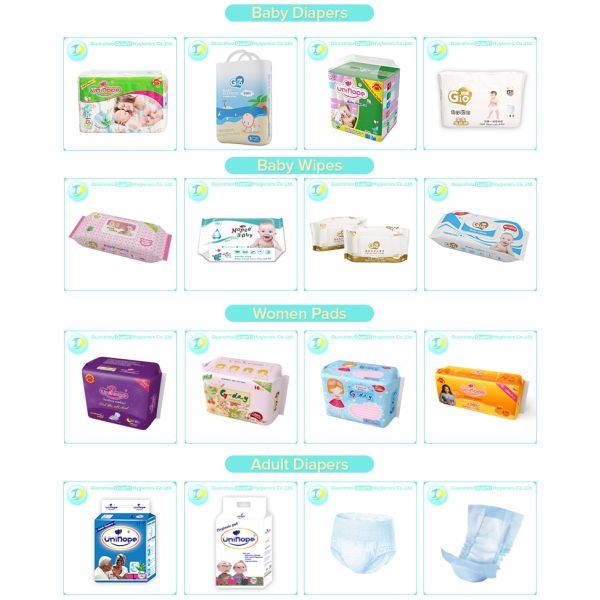 Face Cleaning 390pcs Gio Flushable Soft Baby Bamboo Tissue 3ply Disposable Mouth and Hand Tissue