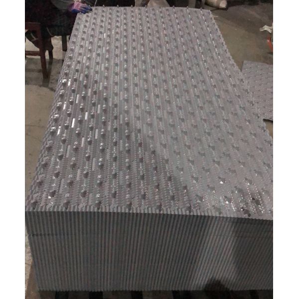 750X2000mm Rigid PVC Cooling Tower Fills CF750 Fill Media Cooling Tower