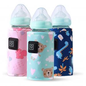 Quality USB Milk Water Bottle Warmer Travel Stroller Insulated Baby Nursing Bottle Heater for sale