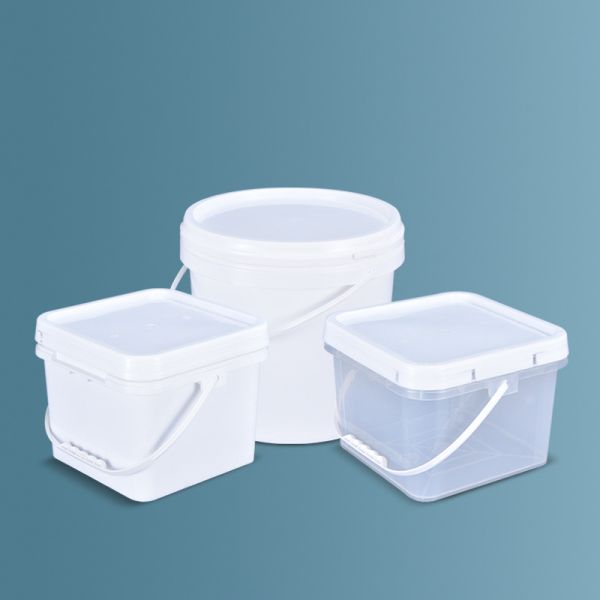 1 Liter Plastic Bucket for Honey Painting Packaging Container Durable and Lightweight