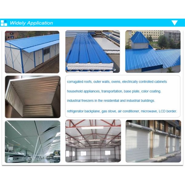 Mid Hard Color Coated Metal Sheet Z30 Corrugated Metal Roofing Sheets Customized