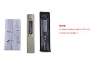 Quality PH Water Hardness Test Meter , Pen TDS Meter For Water Testing 14.2*2.3*1.3cm for sale