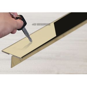 Commercial Stainless Steel T Profile 20mm Tile Trim Multiapplication