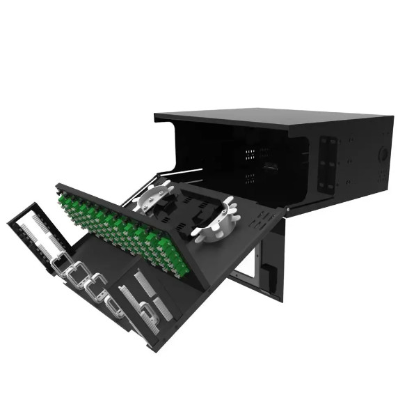 19Inch 1U Fiber Optic Patch Panel for ODF Optical Distribution Frames