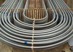 Stainless Steel Seamless U Bend Heat Transfer Tube Annealed SA213 TP304N UNS