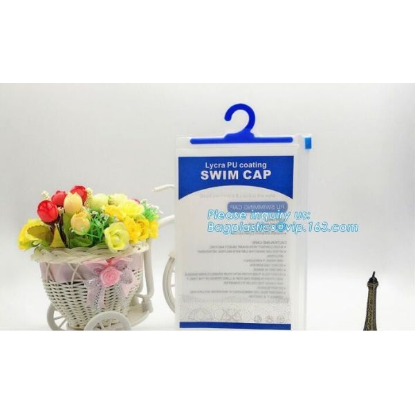 hanger bag with zip lock on the top,Frosted Zip lockk bag EVA PVC hanger bag for clothes, EVA frost drawstring bag, Froste