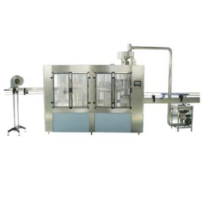 380V 50Hz Drinking Water Filling Machine With Flushing Filling Sealing