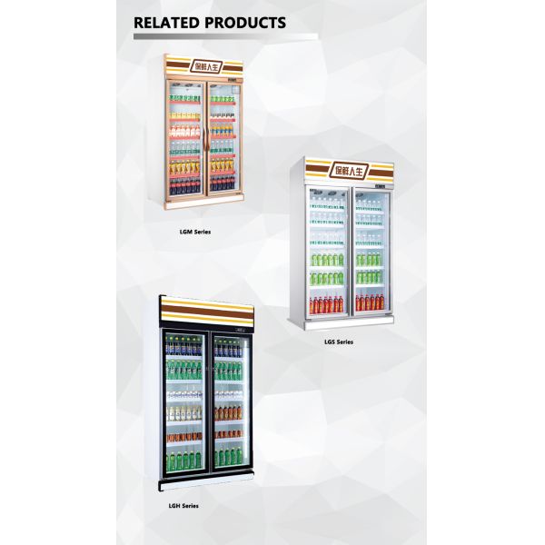 SUMYO Commercial Display Showcase Glass Door Chest Deep Freezer Blast Chiller Fan Cooling Chiller Refrigerator