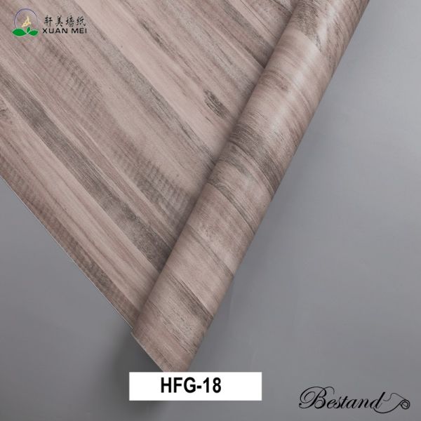 Removable Wood Wall Paper Decor with Vintage Wood Decorative Film Peel and Stick Wallpaper