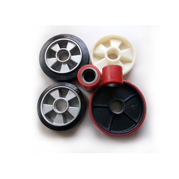 Pu Polyurethane Forklift Wheels Bearing 5 Ton Forklift Spare Parts