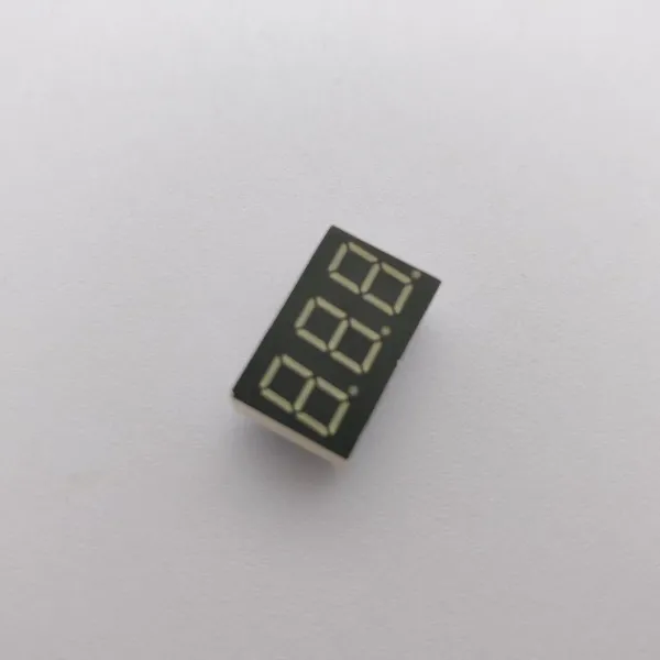 Red 0.36" 3 Digit 7 Segment LED Display for Temperature/Humidity Indicator