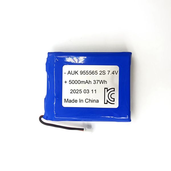 Polymer 7.4V Toy Battery Small Fan 955565 Lithium Battery 5000mAh Wholesale Battery Pack Lithium Polymer Battery
