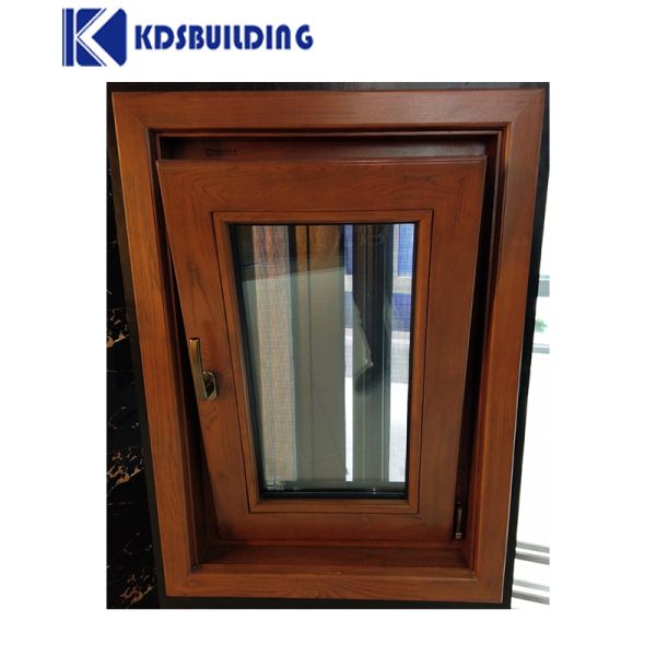 China Solid Windows And Door Manufacture Hurricane Rated Double Entry Commercial Real Wooden Window
