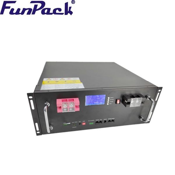 100AH 51.2V 5120Wh Lifepo4 Battery Rack 6000 Life Cycles For Energy Storage Equipment