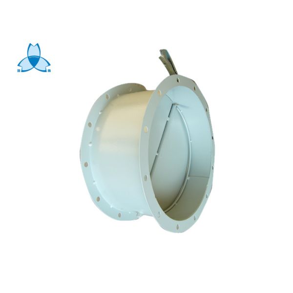 GL Sheet Volume Control Damper For Duct , Outside Round Duct Damper