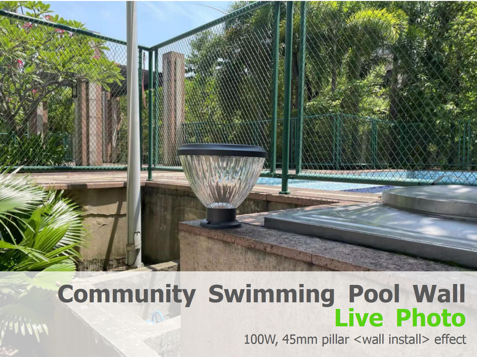 IP65 Waterproof Solar Powered Garden Lawn Pillar Lights Solar Lights For Outside