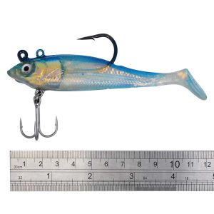 110mm 45g Soft Silicone Tiddler Fish Bait Saltwater Freshwater Artificial