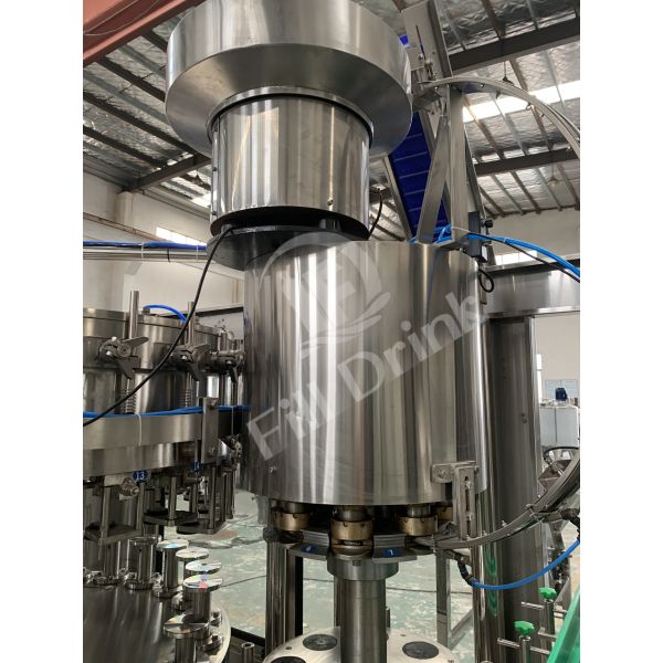 Full Automatic Small Carbonated Drink Filling Machine Complete Bottled Water Production Lines